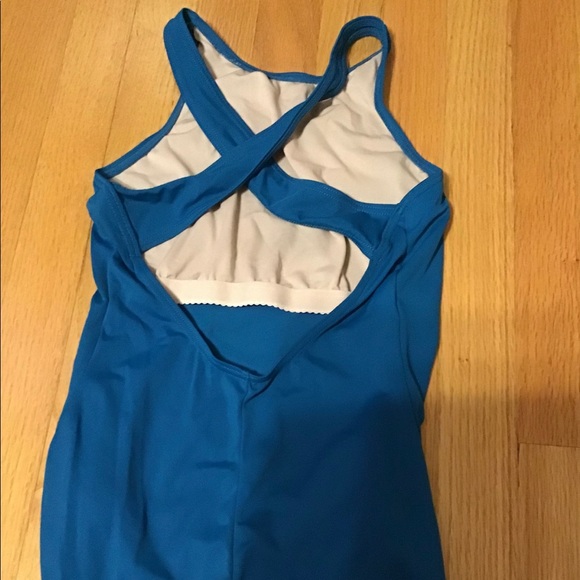 Teal Balera Leotard Small - Picture 2 of 3